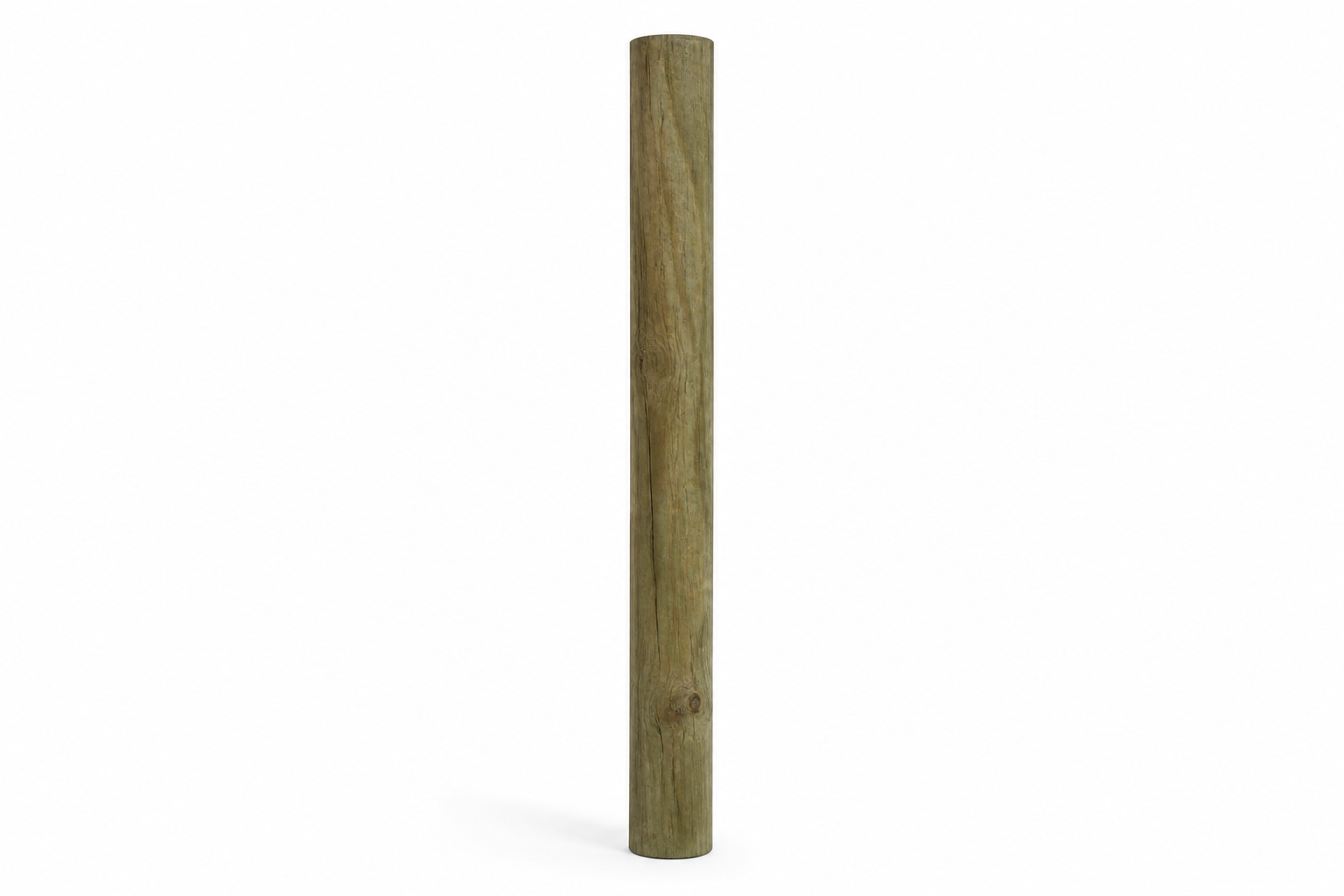 Wooden poles